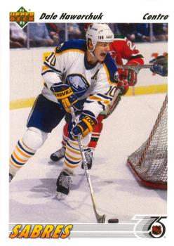 1991-92 Upper Deck French #126 Dale Hawerchuk Front