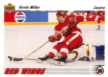 1991-92 Upper Deck French #142 Kevin Miller Front