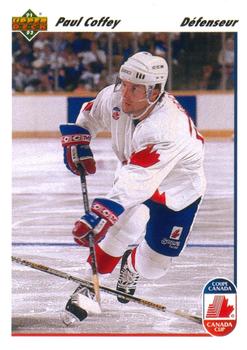 1991-92 Upper Deck French #11 Paul Coffey Front