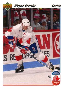 1991-92 Upper Deck French #13 Wayne Gretzky Front