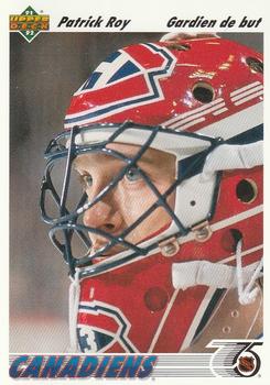 1991-92 Upper Deck French #137 Patrick Roy Front