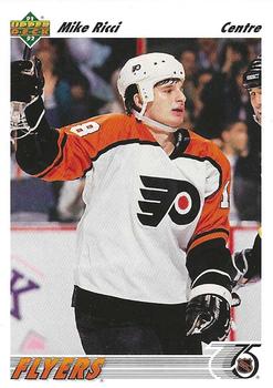 1991-92 Upper Deck French #143 Mike Ricci Front
