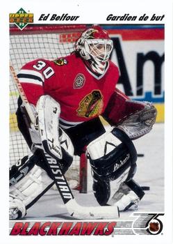 1991-92 Upper Deck French #164 Ed Belfour Front