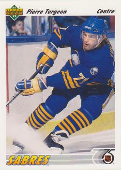 1991-92 Upper Deck French #176 Pierre Turgeon Front