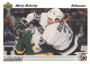 1991-92 Upper Deck French #199 Marty McSorley Front