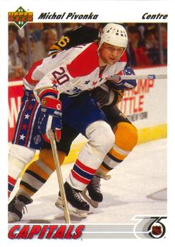 1991-92 Upper Deck French #229 Michal Pivonka Front