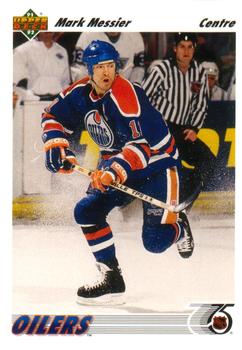 1991-92 Upper Deck French #246 Mark Messier Front