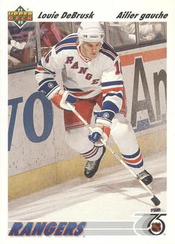 1991-92 Upper Deck French #249 Louie DeBrusk Front