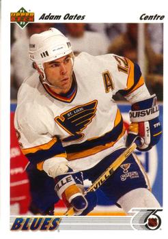 1991-92 Upper Deck French #252 Adam Oates Front