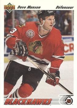 1991-92 Upper Deck French #280 Dave Manson Front