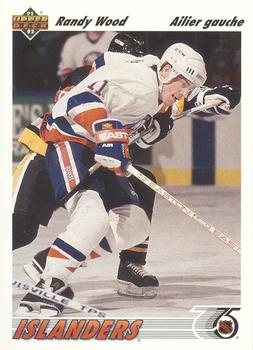 1991-92 Upper Deck French #289 Randy Wood Front