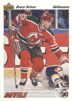 1991-92 Upper Deck French #292 Bruce Driver Front