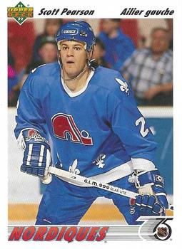 1991-92 Upper Deck French #336 Scott Pearson Front