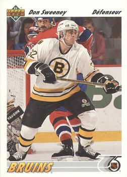 1991-92 Upper Deck French #338 Don Sweeney Front