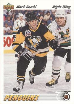 1991-92 Upper Deck French #346 Mark Recchi Front