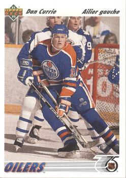 1991-92 Upper Deck French #347 Dan Currie Front