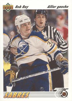 1991-92 Upper Deck French #349 Rob Ray Front