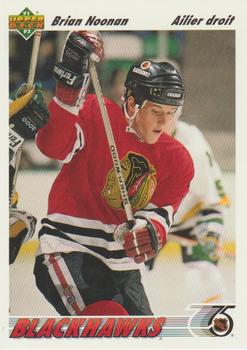 1991-92 Upper Deck French #380 Brian Noonan Front