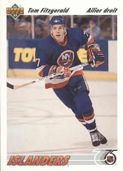 1991-92 Upper Deck French #389 Tom Fitzgerald Front
