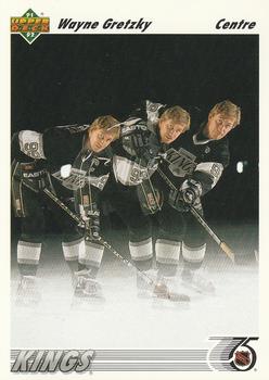 1991-92 Upper Deck French #437 Wayne Gretzky Front