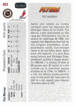 1991-92 Upper Deck French #451 Pat Murray Back