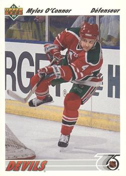 1991-92 Upper Deck French #485 Myles O'Connor Front