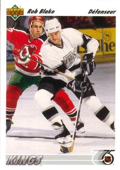 1991-92 Upper Deck French #148 Rob Blake Front