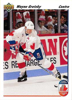 1991-92 Upper Deck French #13 Wayne Gretzky Front