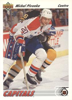 1991-92 Upper Deck French #229 Michal Pivonka Front