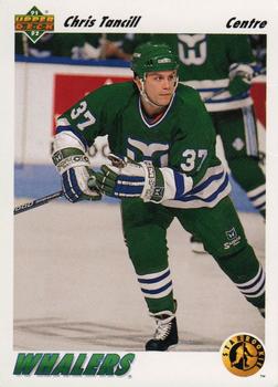 1991-92 Upper Deck French #455 Chris Tancill Front