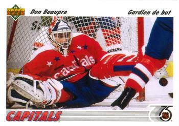 1991-92 Upper Deck French #197 Don Beaupre Front