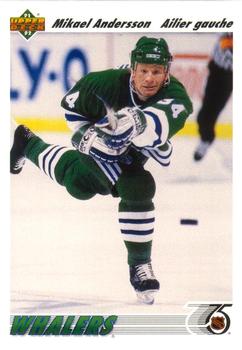1991-92 Upper Deck French #238 Mikael Andersson Front