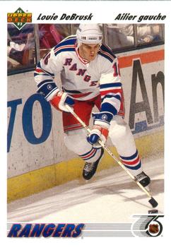1991-92 Upper Deck French #249 Louie DeBrusk Front