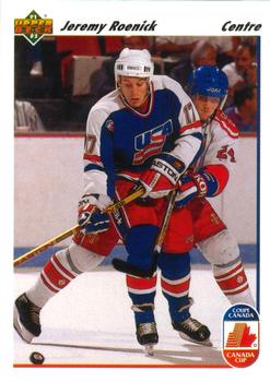 1991-92 Upper Deck French #36 Jeremy Roenick Front