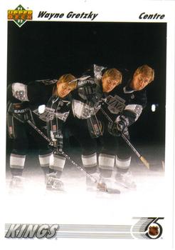 1991-92 Upper Deck French #437 Wayne Gretzky Front