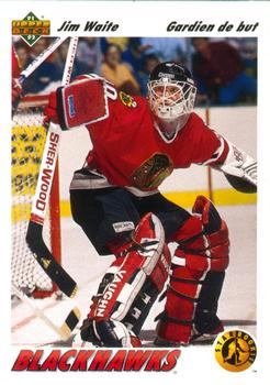 1991-92 Upper Deck French #443 Jimmy Waite Front