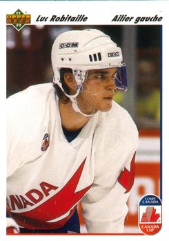 1991-92 Upper Deck French #507 Luc Robitaille Front