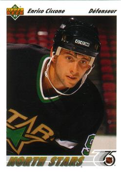1991-92 Upper Deck French #51 Enrico Ciccone Front