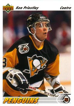 1991-92 Upper Deck French #525 Ken Priestlay Front