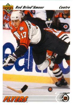 1991-92 Upper Deck French #547 Rod Brind'Amour Front
