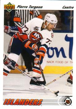 1991-92 Upper Deck French #554 Pierre Turgeon Front
