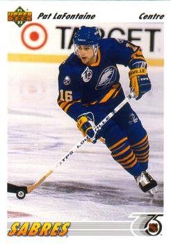 1991-92 Upper Deck French #556 Pat LaFontaine Front