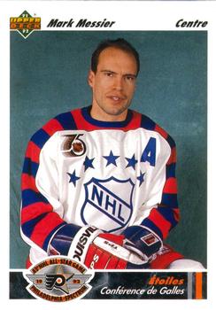 1991-92 Upper Deck French #620 Mark Messier Front