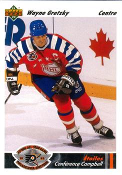 1991-92 Upper Deck French #621 Wayne Gretzky Front