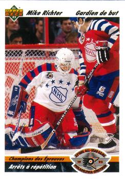 1991-92 Upper Deck French #634 Mike Richter Front