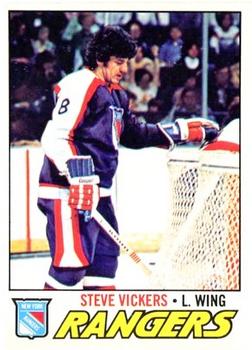 1977-78 O-Pee-Chee #136 Steve Vickers Front