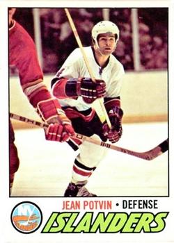 1977-78 O-Pee-Chee #144 Jean Potvin Front