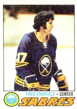 1977-78 O-Pee-Chee #161 Fred Stanfield Front