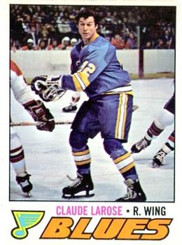 1977-78 O-Pee-Chee #167 Claude Larose Front