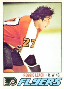 1977-78 O-Pee-Chee #185 Reggie Leach Front